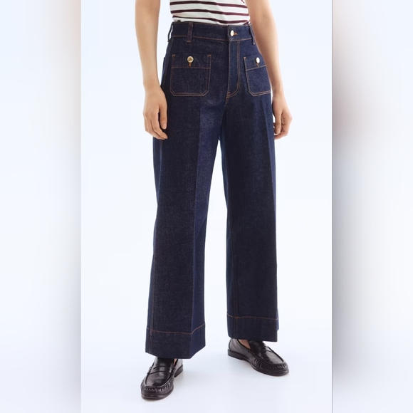 High Waisted Ankle Jeanss - Picture 1 of 5